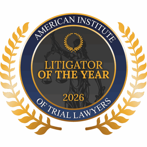Litigator of the Year 2026 badge