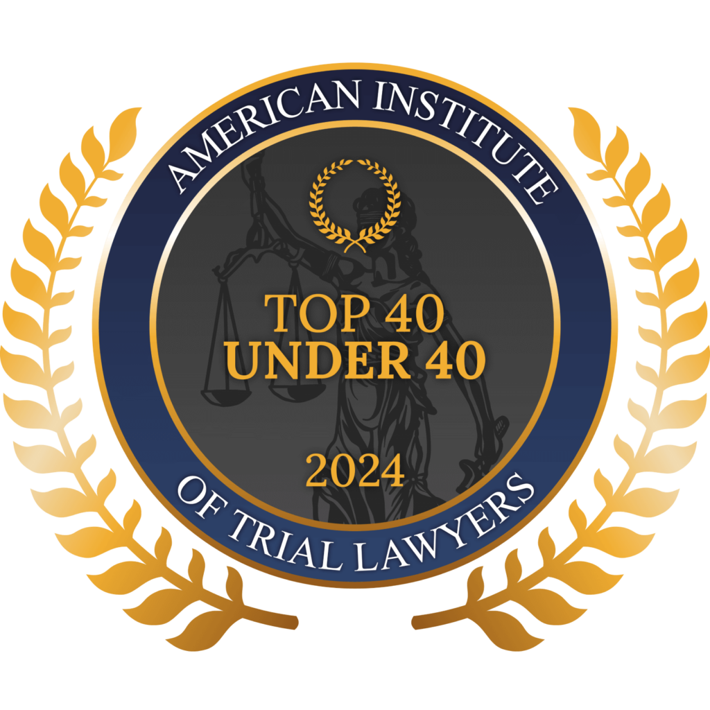 Top 40 Under 40 2024 badge